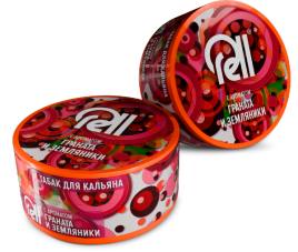Табак для кальяна RELL с ароматом Граната и земляники (25г.)