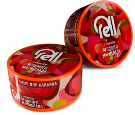 Табак для кальяна RELL с ароматом Ягодного мармелада (25г.)
