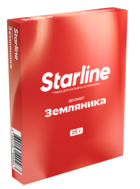 Табак для кальяна STARLINE Земляника, 25 гр