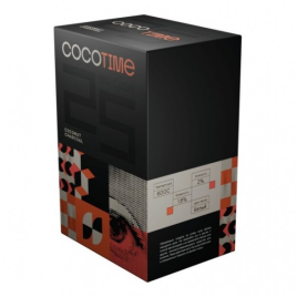 Уголь кокосовый Cocotime 25 mm 72шт