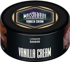 Табак для кальяна Must Have Vanilla Cream, 125 гр