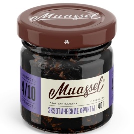 Табак для кальяна Muassel 4/10 Экзотические фрукты, 40 гр