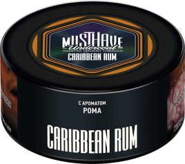 Табак для кальяна Must Have Carribean Rum, 125 гр