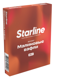 Табак для кальяна STARLINE Малиновые вафли, 25 гр