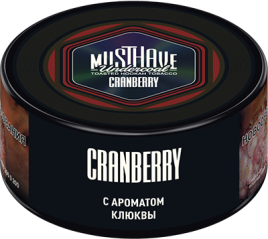 Табак для кальяна Must Have Cranberry, 25 гр