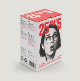 Уголь для кальяна 25n5 размер 25.5 мм, 72 кубика