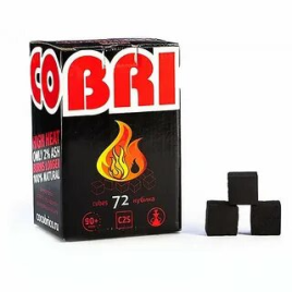 Уголь д/кальяна BRICO размер 25 мм, 72 кубика