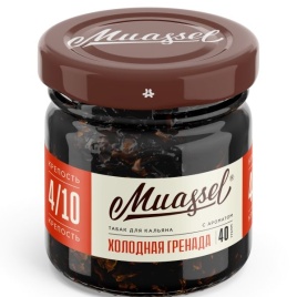 Табак для кальяна Muassel 4/10 Cold Grenada Холодная гренада, 40 гр