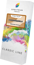 Табак для кальяна Spectrum Classic Cookies & Milk, 100 гр
