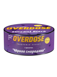 Табак для кальяна Overdose Currant Black, 25 гр