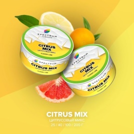 Табак для кальяна Spectrum Classic Citrus Mix, 25 гр