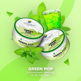 Табак для кальяна Spectrum Classic Green Pop, 25 гр