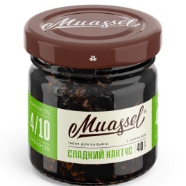 Табак для кальяна Muassel 4/10 Sweet Cactus Сладкий кактус, 40 гр