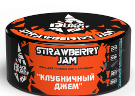 Табак для кальяна BlackBurn STRAWBERRY JAM, 100 гр