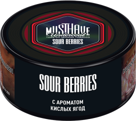 Табак для кальяна Must Have Sour Berries, 25 гр
