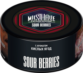 Табак для кальяна Must Have Sour Berries, 125 гр