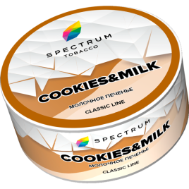 Табак для кальяна Spectrum Classic Cookies & Milk, 25 гр