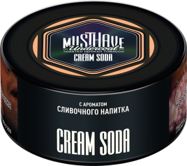 Табак для кальяна Must Have Cream Soda, 125 гр