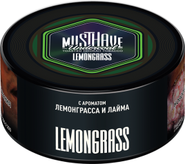 Табак для кальяна Must Have Lemongrass, 125 гр