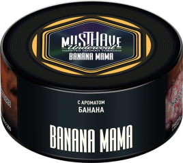 Табак для кальяна Must Have Banana Mama, 125 гр