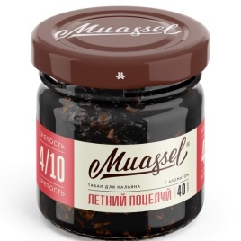 Табак для кальяна Muassel 4/10 Summer Kiss Летний поцелуй, 40 гр