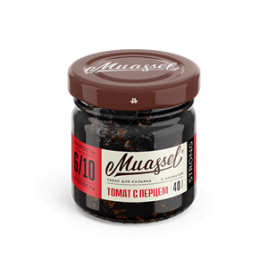 Табак для кальяна Muassel Strong 6/10 Томат с перцем, 40 гр