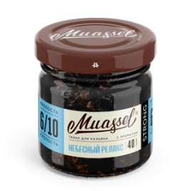 Табак для кальяна Muassel Strong 6/10 Relax Sky Небесный релакс, 40 гр