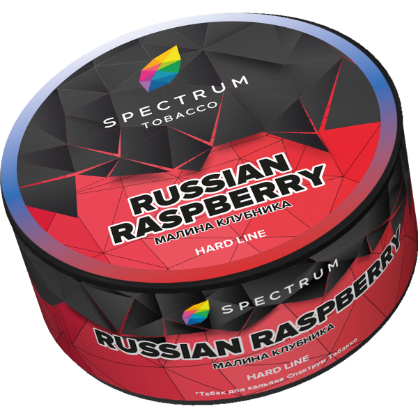 Табак для кальяна Spectrum Hard Russian Raspberry, 100 гр фото 1