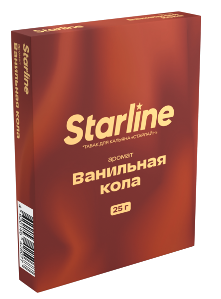 Табак для кальяна STARLINE Ванильная кола, 25 гр фото 1