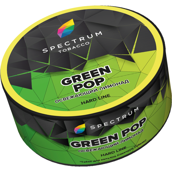 Табак для кальяна Spectrum Hard Green Pop, 100 гр фото 1