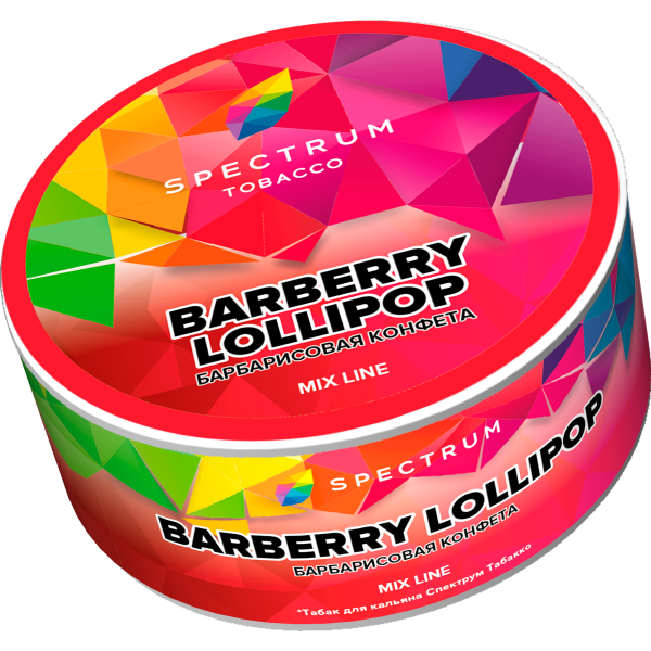 Табак для кальяна Spectrum Mix Barberry Lollipop, 25 гр фото 2