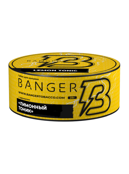 Табак для кальяна Banger Lemon Tonic, 25 гр фото 1