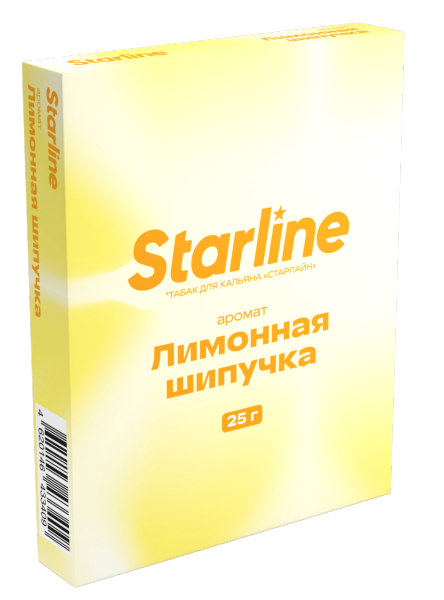 Табак для кальяна STARLINE Лимонная шипучка, 25 гр фото 1