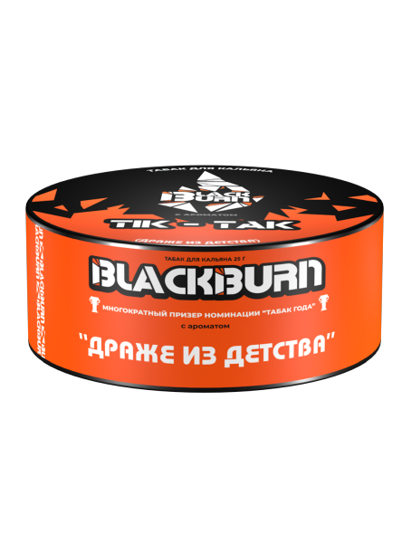 Табак для кальяна BlackBurn TIK TAK, 25 гр фото 1