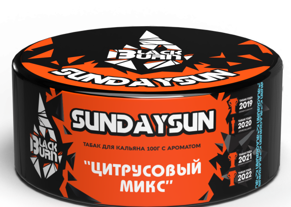 Табак для кальяна BlackBurn SUNDAYSUN, 100 гр фото 1