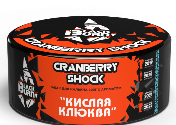 Табак для кальяна BlackBurn CRANBERRY SHOCK, 100 гр фото 1