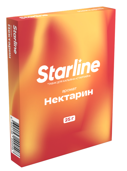 Табак для кальяна STARLINE Нектарин, 25 гр фото 1