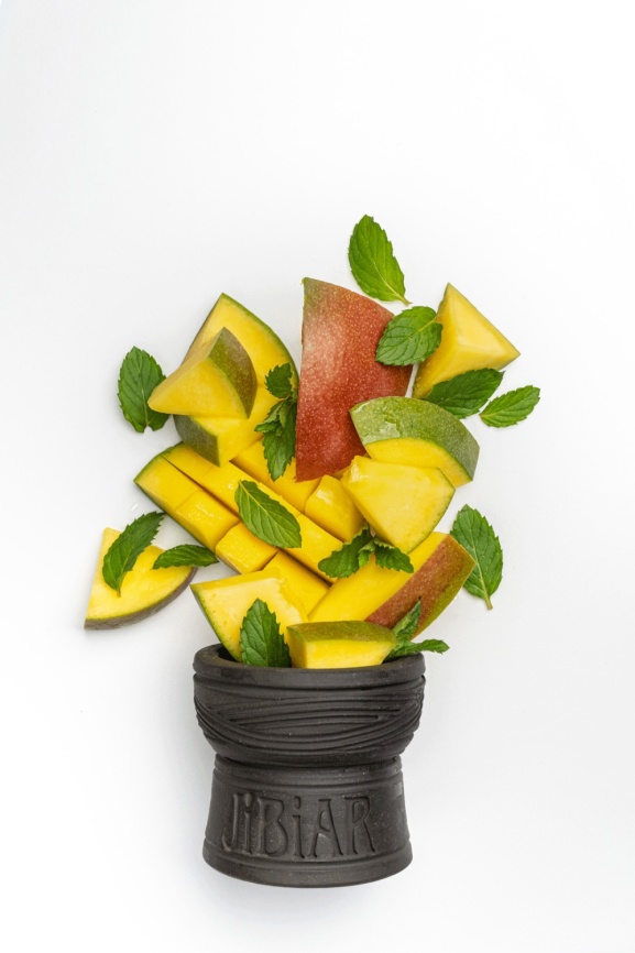 Табак д/кальяна JIBIAR вкус FRESH MANGO MIX (Манго, Мята), 50 гр фото 1