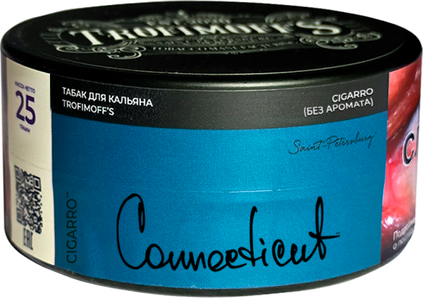 Табак для кальяна Trofimoff’s Cigarro Connecticut («Осигаренный» итальянский Burley), 25 гр фото 1