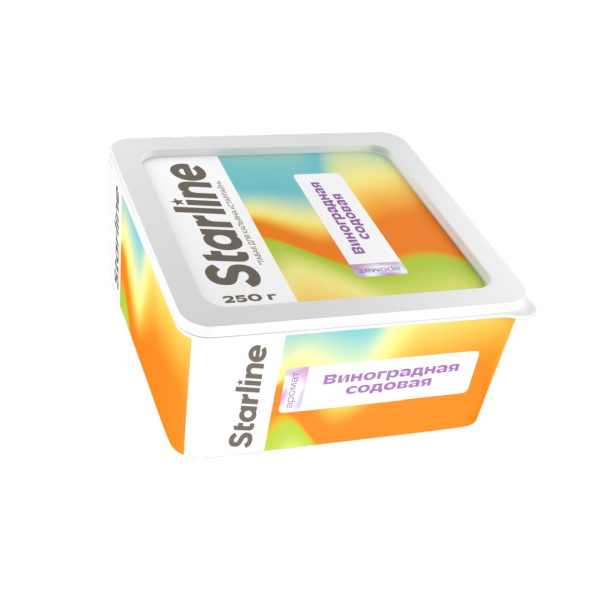 Табак для кальяна STARLINE Виноградная Содовая, 250 гр фото 1