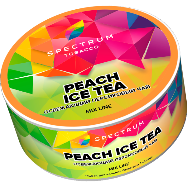 Табак для кальяна Spectrum Mix Peach Ice Tea, 25 гр фото 2