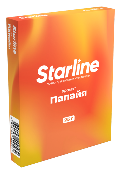 Табак для кальяна STARLINE Папайя, 25 гр фото 1