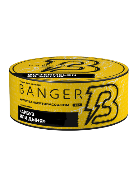 Табак для кальяна Banger Watermelon or melon, 25 гр фото 1