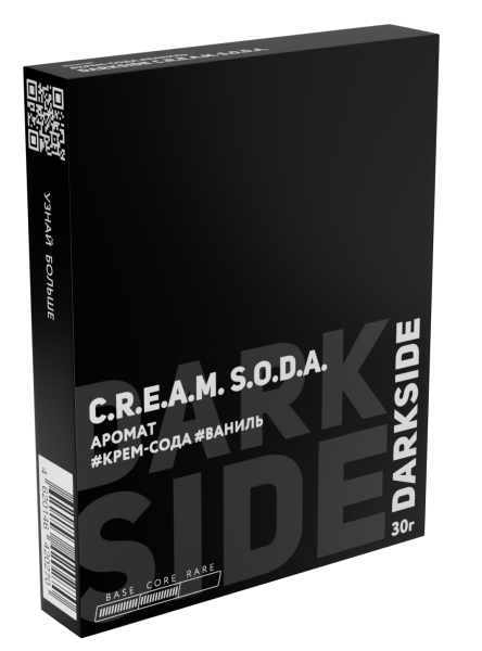 Табак для кальяна DARKSIDE C.R.E.A.M. S.O.D.A. (Core), 30 гр фото 1