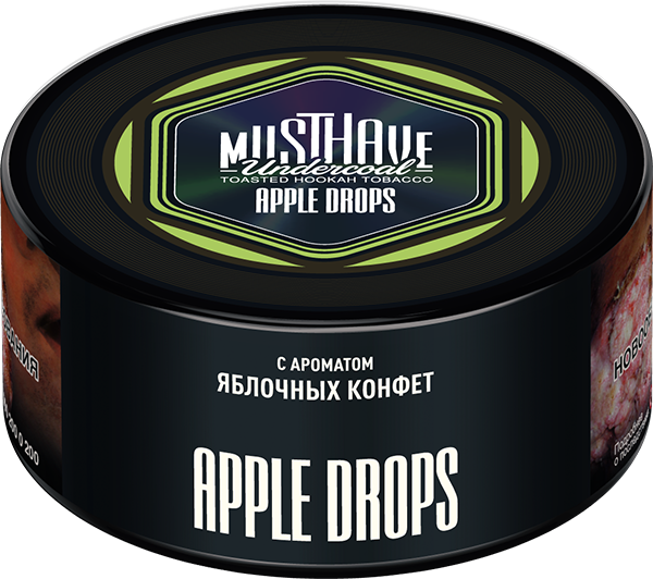 Табак для кальяна Must Have Apple Drops, 125 гр фото 1